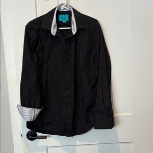 Christian Aujard Black Long Sleeve Shirt. B9